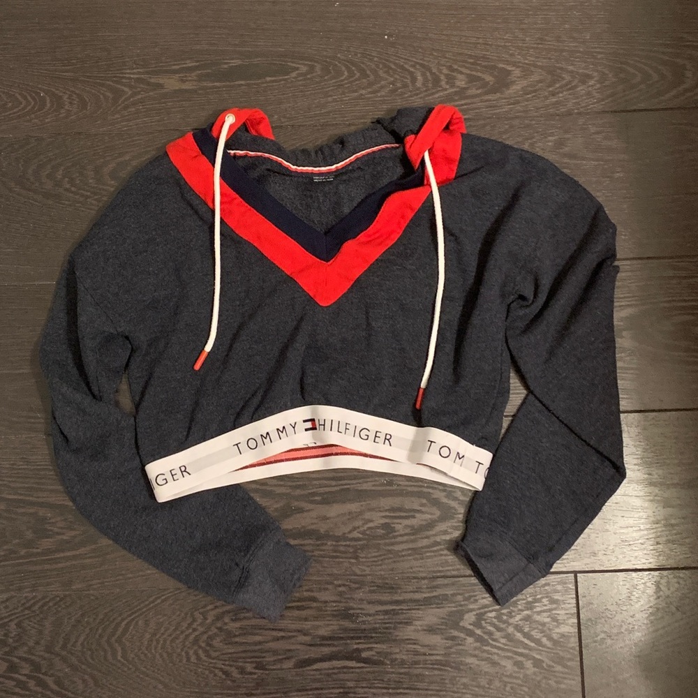 Tommy Hilfiger Cropped Hooded